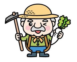 栗山　薫 (kuri_pulsar)さんの農産物食育ブログのゆるくてかわいい農家のおじさんキャラクターデザイン募集への提案