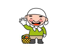 marukei (marukei)さんの農産物食育ブログのゆるくてかわいい農家のおじさんキャラクターデザイン募集への提案
