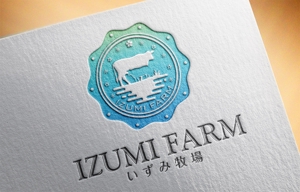 ORI-GIN (ORI-GIN)さんの乳牛牧場 「和泉牧場」のロゴ制作への提案