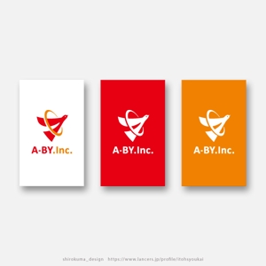 shirokuma_design (itohsyoukai)さんのシステム開発会社「A-BY.(あーばい.)」のロゴ作成への提案