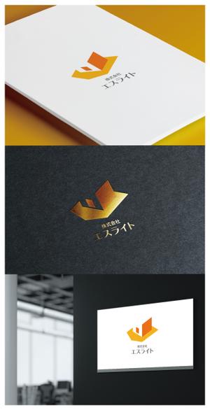 mogu ai (moguai)さんの新設不動産賃貸会社「株式会社エスライト」のロゴへの提案