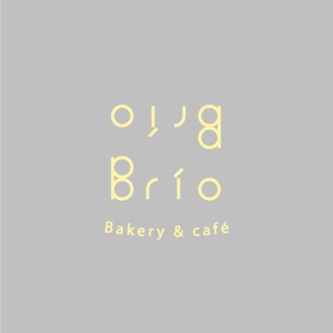 キンモトジュン (junkinmoto)さんのカリフォルニアにオープン予定のカフェ「Brio Brio」のロゴへの提案
