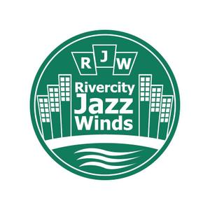 harryartさんのWind Jazz Orchestra 「Rivercity Jazz Winds」 のロゴ制作への提案