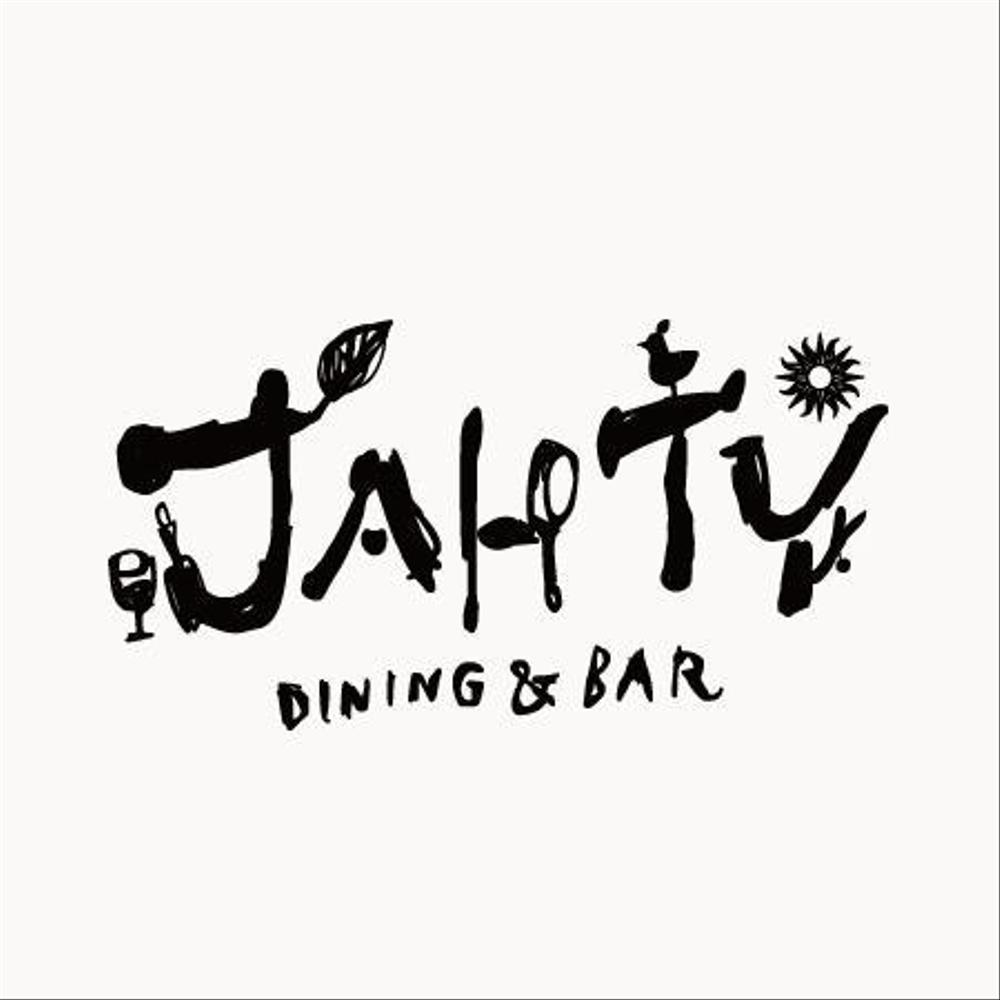 「JAHTY　DINING＆BAR」のロゴ作成