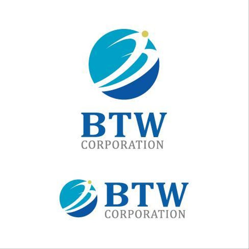 「BTW CORPORATION」のロゴ作成