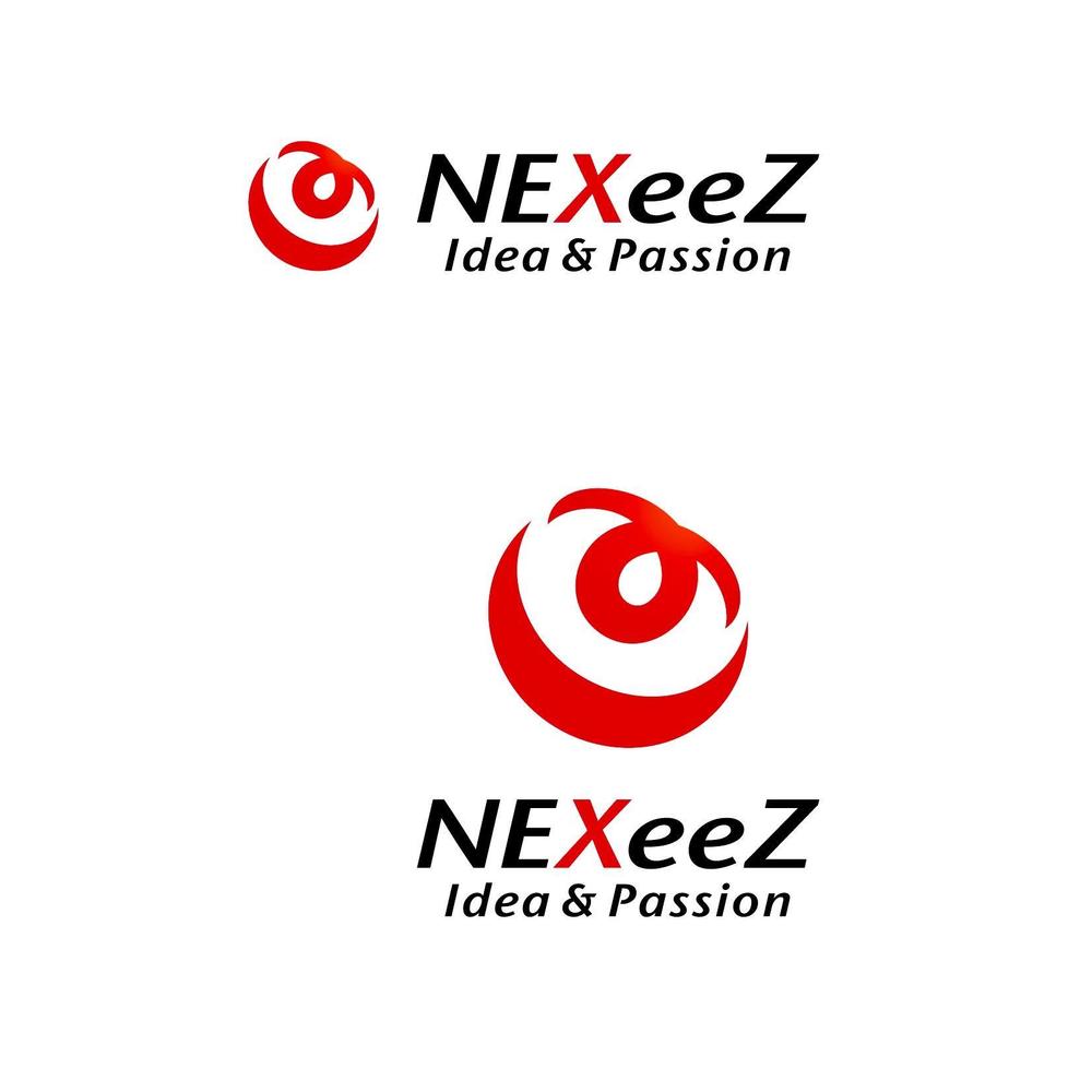 「株式会社NEXEEZ 」のロゴ作成