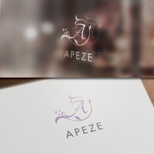 late_design ()さんのラベンダーファーム　株式会社アペゼ　ロゴへの提案