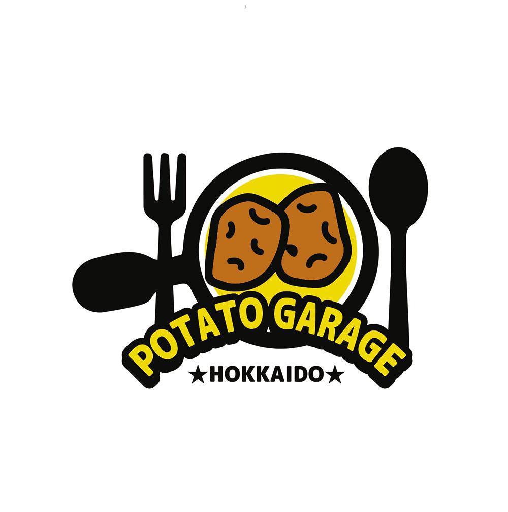 ジャガイモ料理専門キッチンカー「POTATO GARAGE」のロゴ