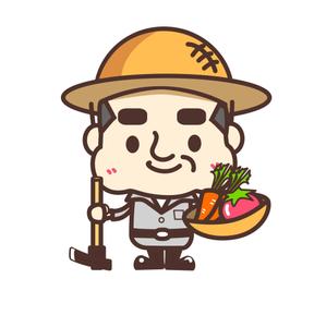 りょうてん (ryotten)さんの農産物食育ブログのゆるくてかわいい農家のおじさんキャラクターデザイン募集への提案