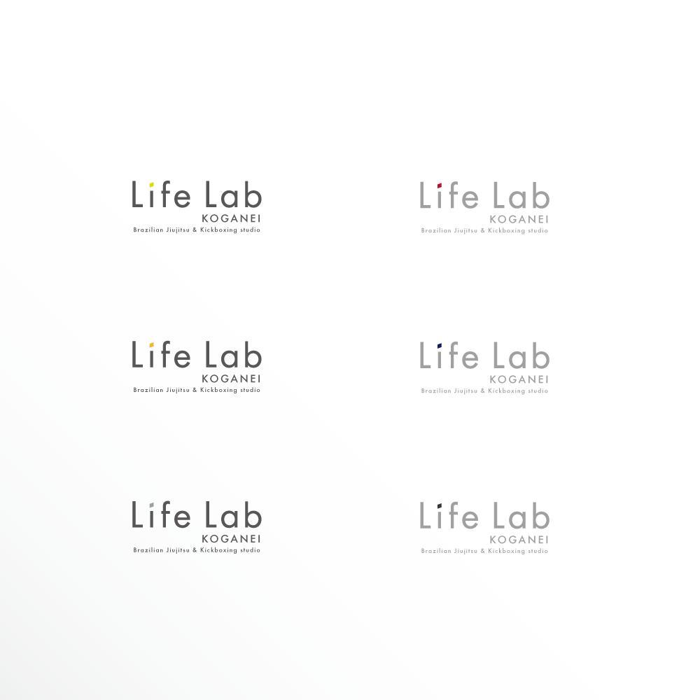 格闘技スタジオ「Life Lab」のロゴ作成