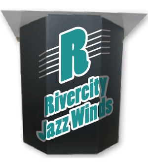 taguriano (YTOKU)さんのWind Jazz Orchestra 「Rivercity Jazz Winds」 のロゴ制作への提案