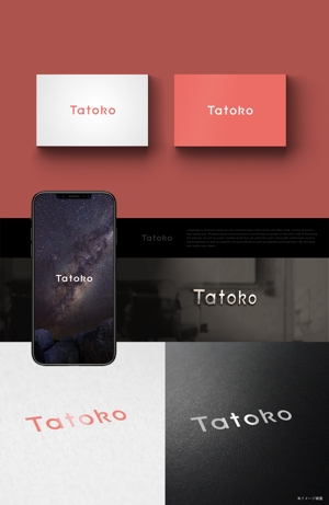solo (solographics)さんの「株式会社Tatoko」の会社ロゴへの提案