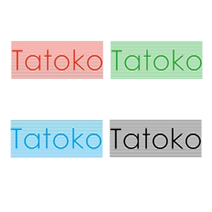 wow0205 (wow0205)さんの「株式会社Tatoko」の会社ロゴへの提案