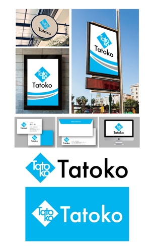 King_J (king_j)さんの「株式会社Tatoko」の会社ロゴへの提案