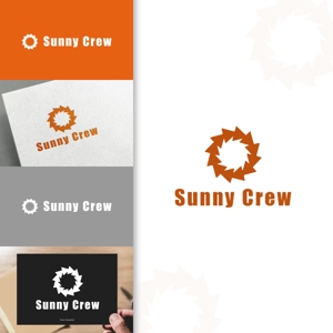 charisabse ()さんの多目的な業種をこなす　Sunny Crew のロゴへの提案