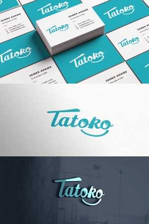 YOO GRAPH (fujiseyoo)さんの「株式会社Tatoko」の会社ロゴへの提案