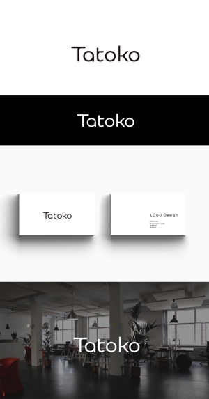 SO design (screenout)さんの「株式会社Tatoko」の会社ロゴへの提案