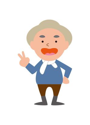 yamaad (yamaguchi_ad)さんの農産物食育ブログのゆるくてかわいい農家のおじさんキャラクターデザイン募集への提案