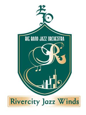 pwigさんのWind Jazz Orchestra 「Rivercity Jazz Winds」 のロゴ制作への提案