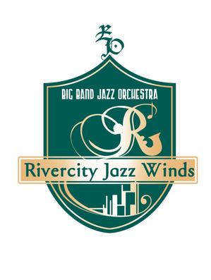 pwigさんのWind Jazz Orchestra 「Rivercity Jazz Winds」 のロゴ制作への提案