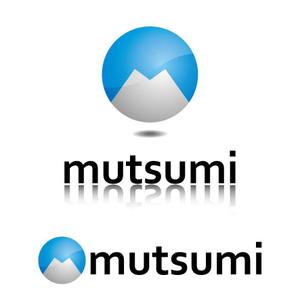 harryartさんの「mutsumi」のロゴ作成への提案