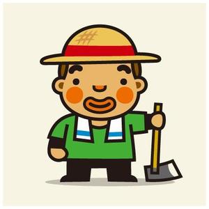 hal523さんの農産物食育ブログのゆるくてかわいい農家のおじさんキャラクターデザイン募集への提案