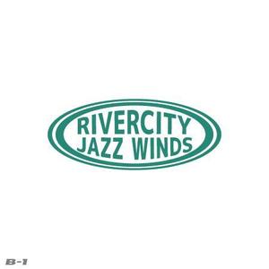 さんのWind Jazz Orchestra 「Rivercity Jazz Winds」 のロゴ制作への提案