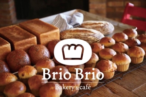 nan ()さんのカリフォルニアにオープン予定のカフェ「Brio Brio」のロゴへの提案
