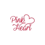 ririri design works (badass_nuts)さんの衣料商品ブランド「Pink Heart」のロゴへの提案