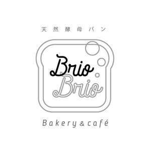 △//// (jyumo9)さんのカリフォルニアにオープン予定のカフェ「Brio Brio」のロゴへの提案