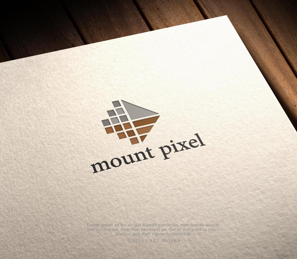 「mount pixel」のロゴ　