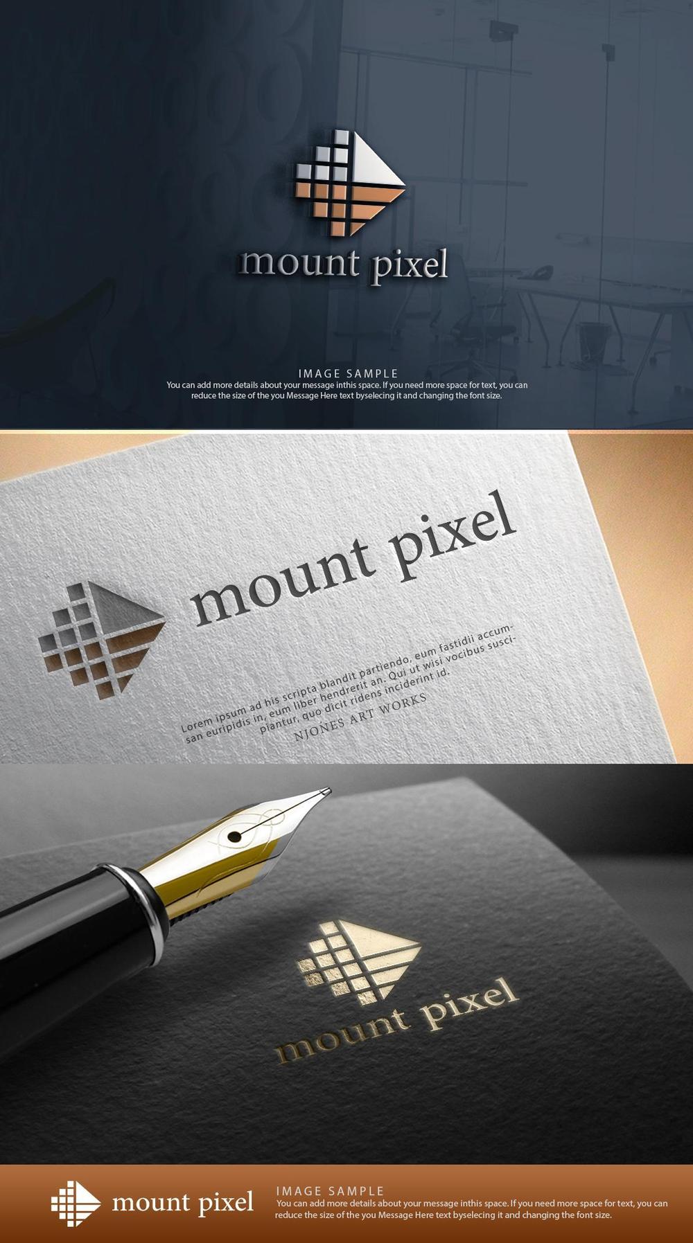 「mount pixel」のロゴ　