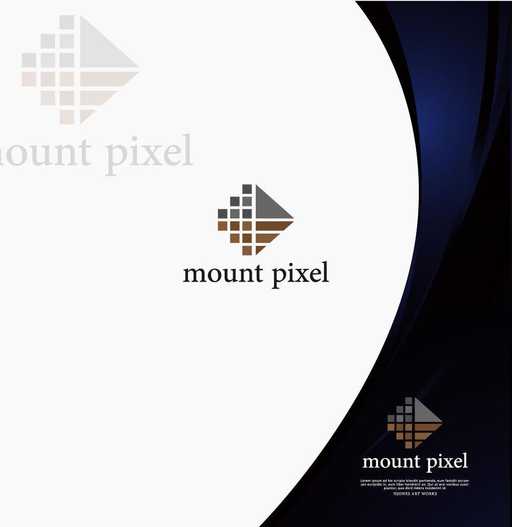 「mount pixel」のロゴ　