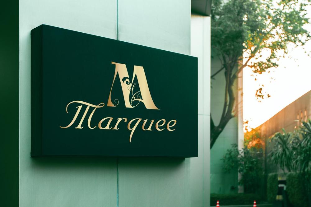 飲食店　「marquee」の　ロゴ