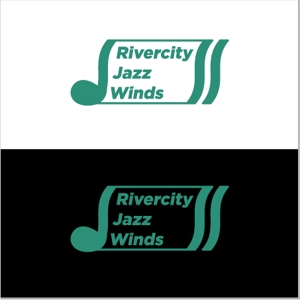 ALUNTRY ()さんのWind Jazz Orchestra 「Rivercity Jazz Winds」 のロゴ制作への提案