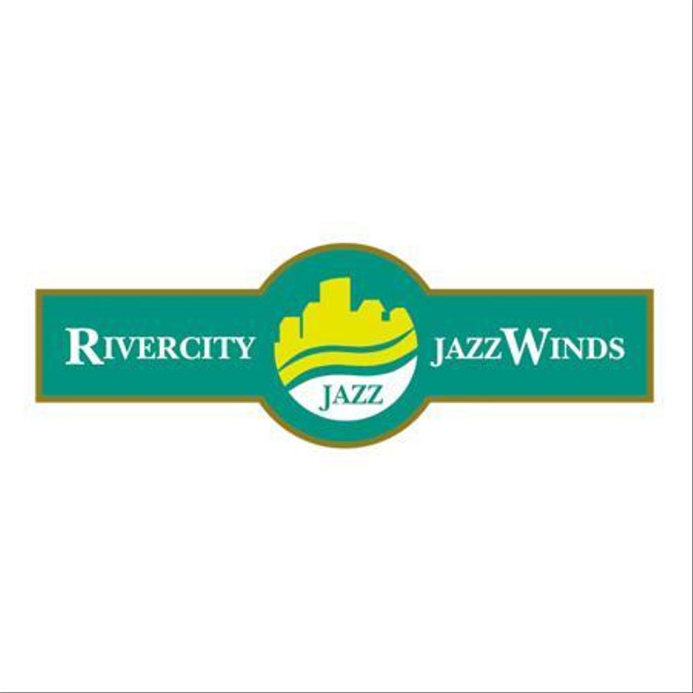 Wind Jazz Orchestra 「Rivercity Jazz Winds」 のロゴ制作