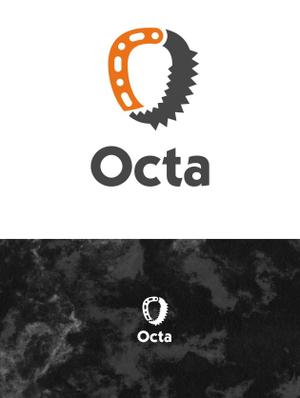 チームルピナス (teamlupinus)さんのクライミングギアのブランド「Octa」のロゴ制作への提案