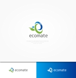 NJONESKYDWS (NJONES)さんのリサイクルPETボトルから作ったエコ商品「ecomate」のロゴ作成への提案