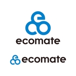 tsujimo (tsujimo)さんのリサイクルPETボトルから作ったエコ商品「ecomate」のロゴ作成への提案