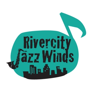 d-o2 (d-o2)さんのWind Jazz Orchestra 「Rivercity Jazz Winds」 のロゴ制作への提案