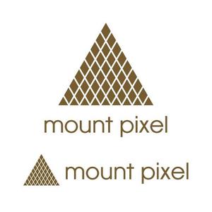 j-design (j-design)さんの「mount pixel」のロゴ　への提案