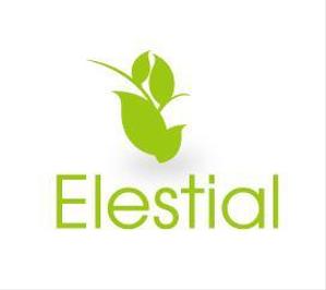 さんの「Elestial」ロゴ＆マークのデフォルメ作業（商標登録なし）への提案