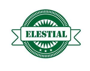 さんの「Elestial」ロゴ＆マークのデフォルメ作業（商標登録なし）への提案