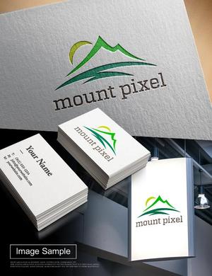 HABAKIdesign (hirokiabe58)さんの「mount pixel」のロゴ　への提案