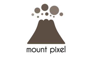 TAKEJIN (miuhina0106)さんの「mount pixel」のロゴ　への提案