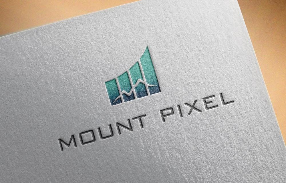 「mount pixel」のロゴ　