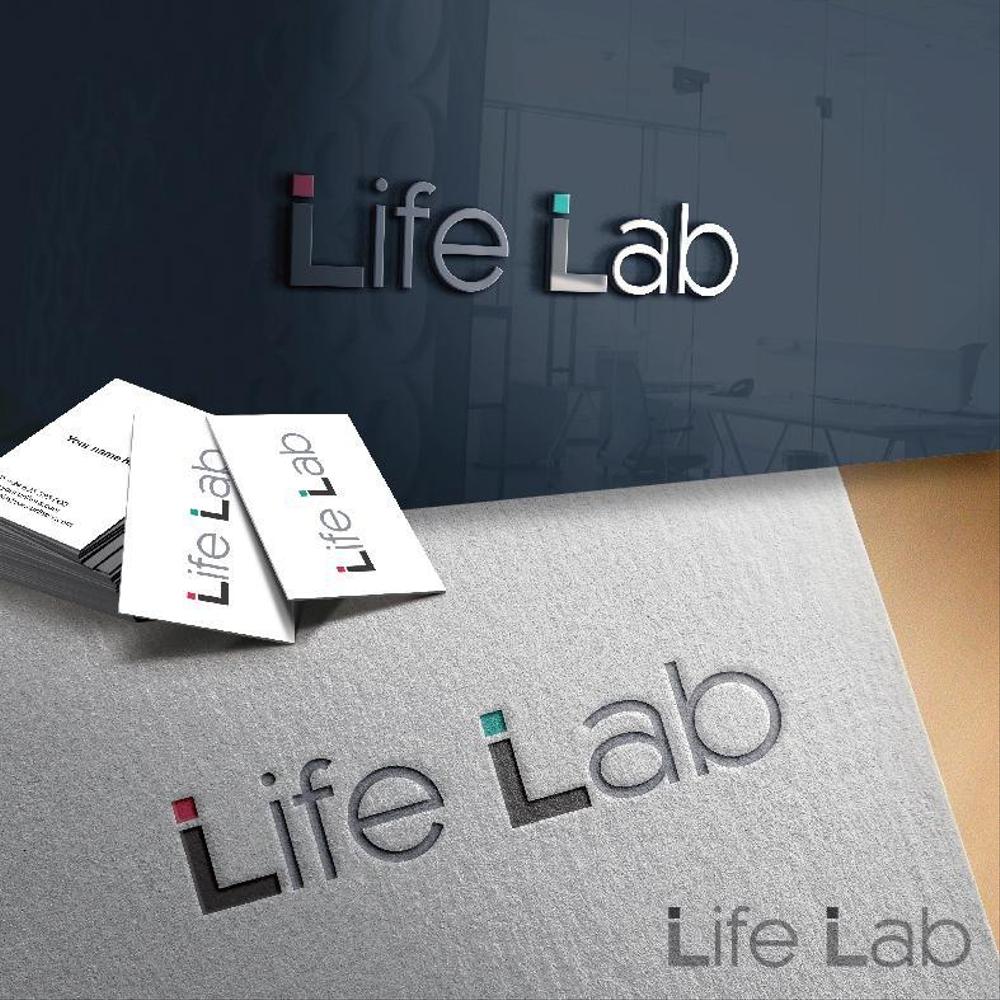 格闘技スタジオ「Life Lab」のロゴ作成