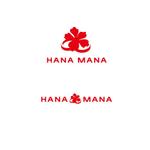  K-digitals (K-digitals)さんのマッチングアプリ「HANA MANA」のロゴへの提案