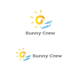 株式会社ViewWings (viewwings)さんの多目的な業種をこなす　Sunny Crew のロゴへの提案