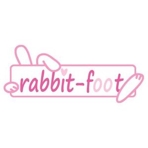 あきゅえみん (as0723xx)さんの生活雑貨　「rabbit-foot]のロゴへの提案